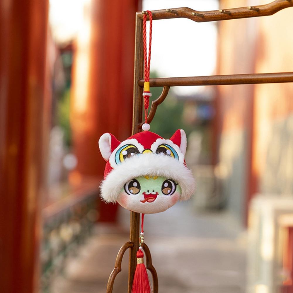 Keychain Pendant 2025 Snake Year Money Bag Plush Hongbao Snake Year Mascot Bag Chinese New Year