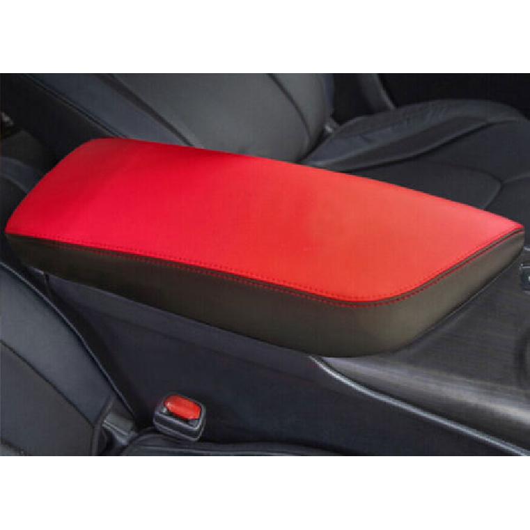 Center Console Leather Red Armrest Box Holster Trim For Toyota Camry 2018-