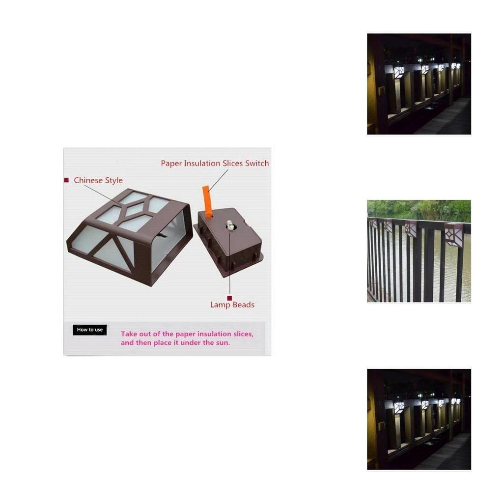 Hochwertige solarbetriebene Wandleuchte mit 2 LED-Laternen für elegante Gärten