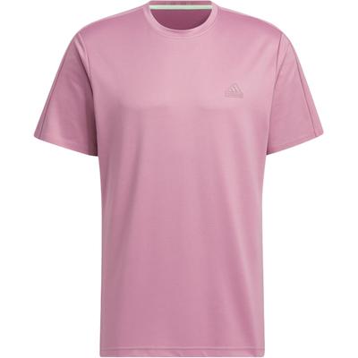 Casual Sports Round Neck Short Sleeve T-Shirt Men Tops Gray Purple JD5223