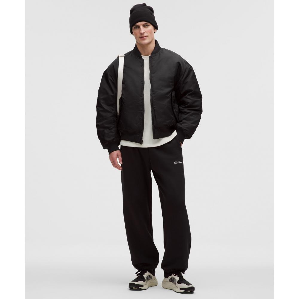 Lululemon Reversible 600 Down Fill Bomber Jacket Black