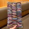 Vintage Bohemian Seamless Hair Ties High Elastic Ponytail Holders Soft Stretch Hair Bands for Women Girls