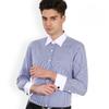 Men's Spring and Fall Business Shirt Striped Casual Shirt Large Size Long Sleeve Shirt