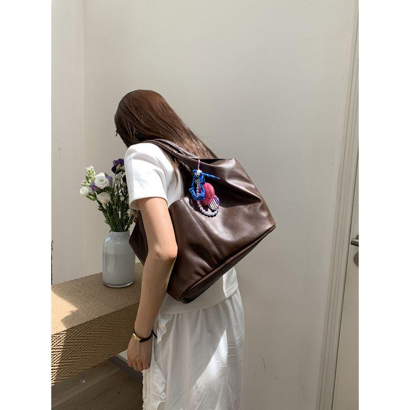 

Obesity Homemade Bloggers Same Style Casual Shoulder Tote Bag Dark Curry Medium