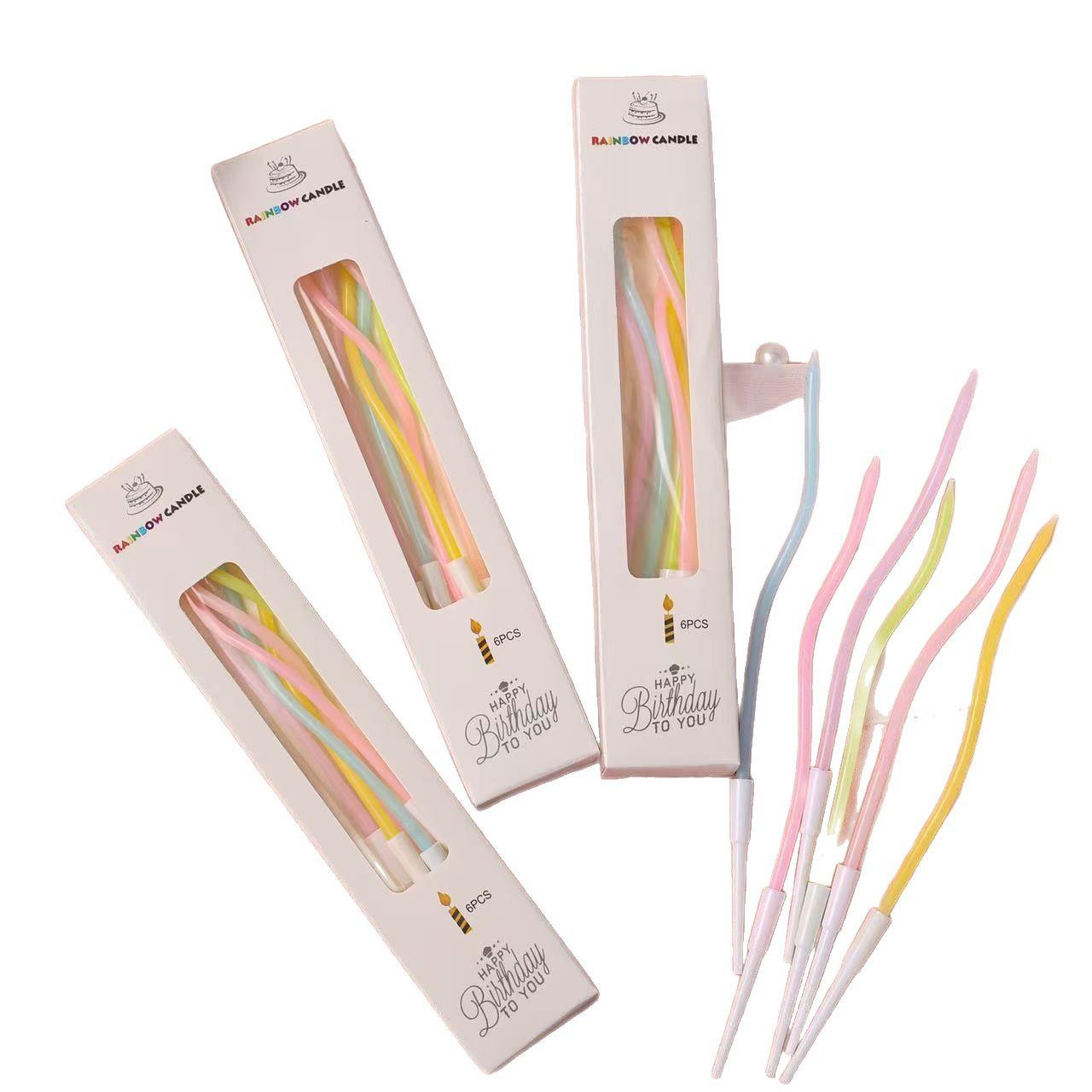 

Свеча на день рождения в форме кривой, украшение для торта, плагин, богиня, девочки, день рождения, десерт, нарядные аксессуары