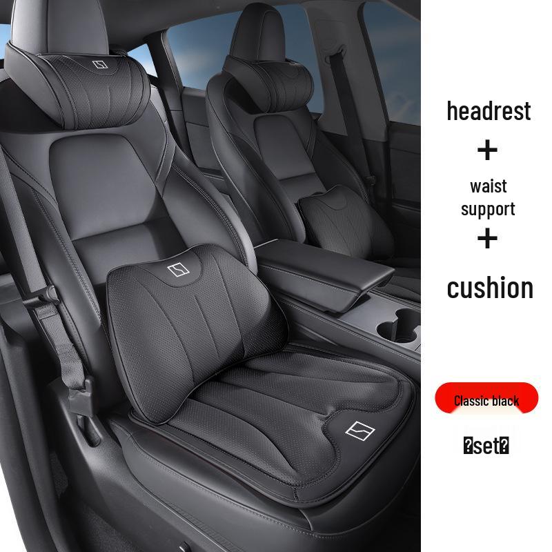 Zeekr 001 Car Headrest & Lumbar Support with Neck Protection Pillow Set