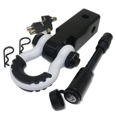 Grillo di traino per veicolo fuoristrada modificato da 4,5T Kit di soccorso per veicolo Braccio di traino Connettore a grillo a U Strumenti per veicolo RV