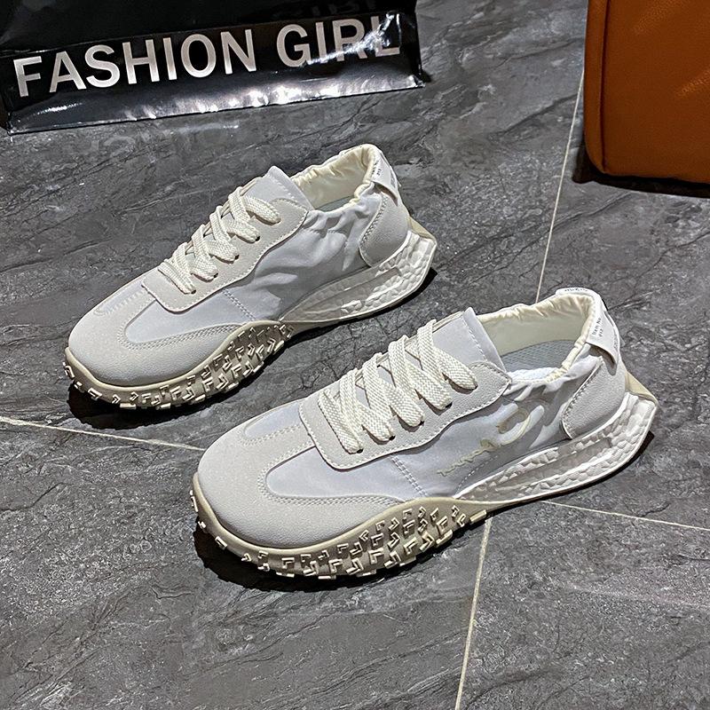 

2025 little white shoes women s summer new Korean version ins female students leisure sports versatile board shoes street shot JCF2601 35