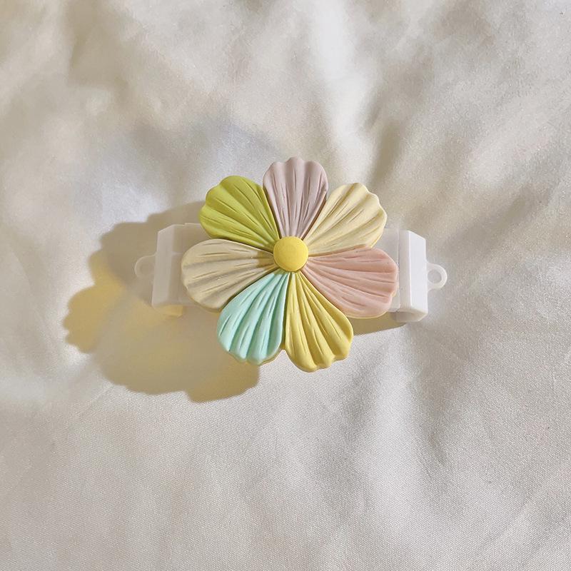 

Vibrant Floral Crossbody Phone Case with Woven Back Clip and Lanyard