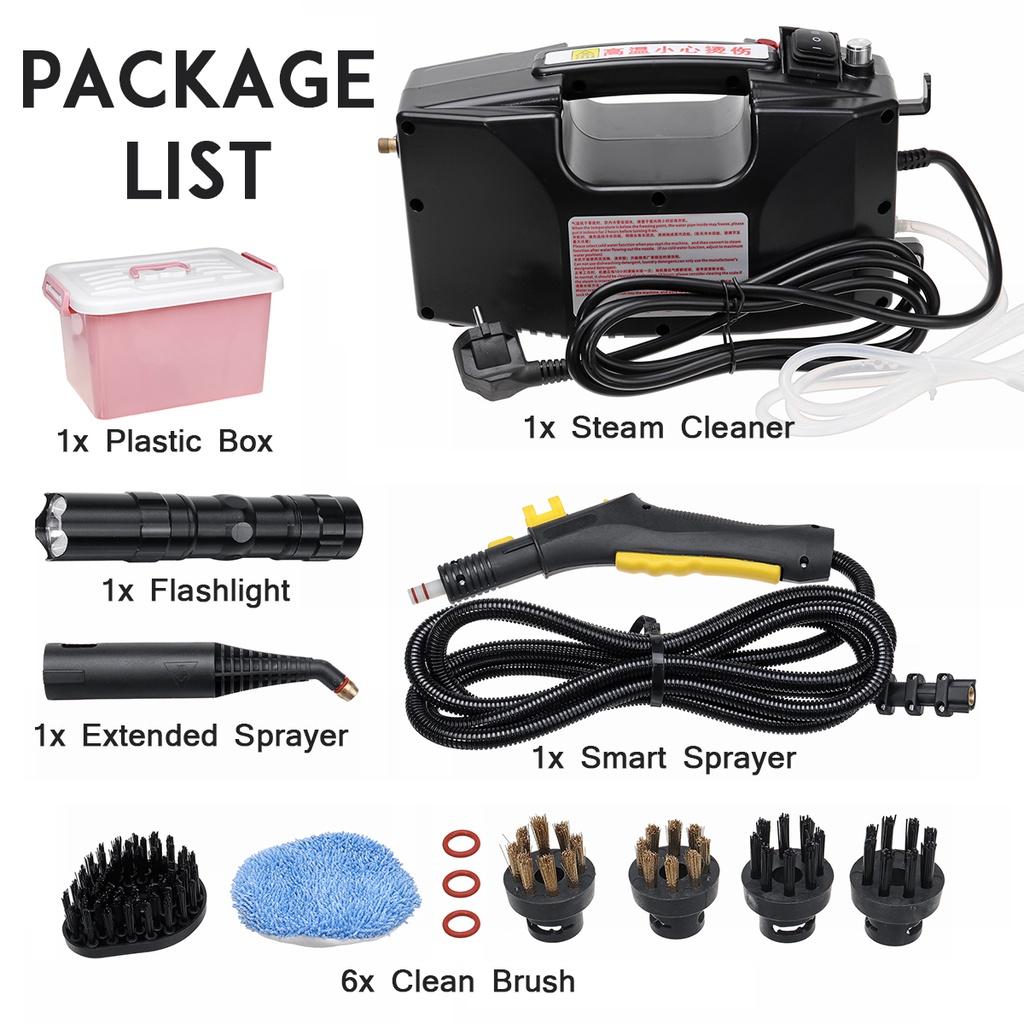 

2600W Steam Cleaner Automatic Pumping Sterilization Disinfector High Temperature High Pressure Mobile Cleaning Machine