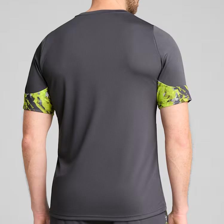 Puma Individual Cup Dry Cell Slim Fit Stylish Sweat Absorbing Short Sleeve Football Shirt Men Tops Galaxy-Gray 659893-08