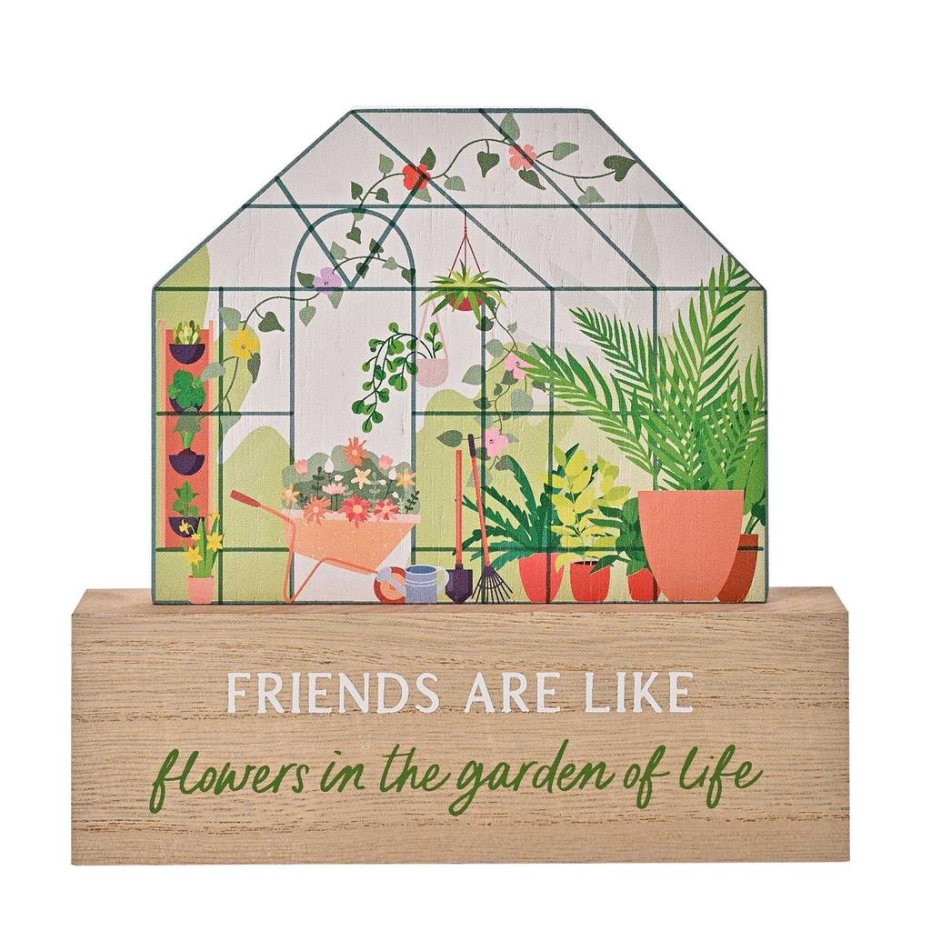 Celebrations The Cottage Garden Friend Greenhouse Plaque