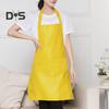 Oilproof Kitchen Apron with Pocket Waterproof Sleeveless Grease Resistant Cooking Apron for Baking