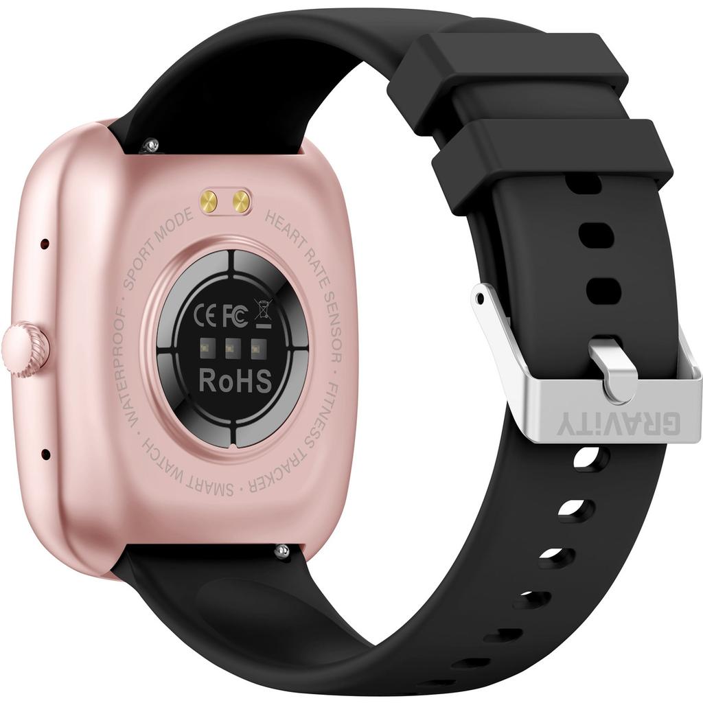 Smartwatch Unisex Gravity Gt18-1 - Rozmowy Bluetooth, Dodatkowy Pasek (Sg036A)