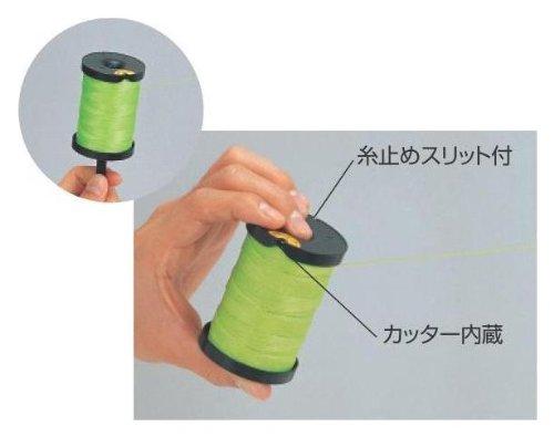 Línea de agua Tajima Perfect Reel, amarilla fluorescente, fina, longitud 500 m, 0,6 mm, PRM-S500Y