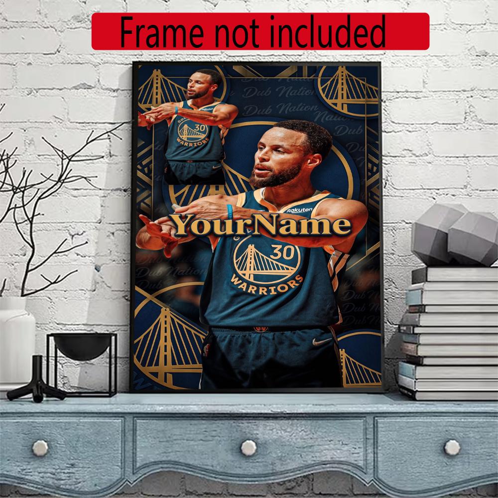 Curry Customize Your Name Diamond Painting Round Diamond Diy Frameless Holiday Artwork Suitable For Home Office Wall Decoration