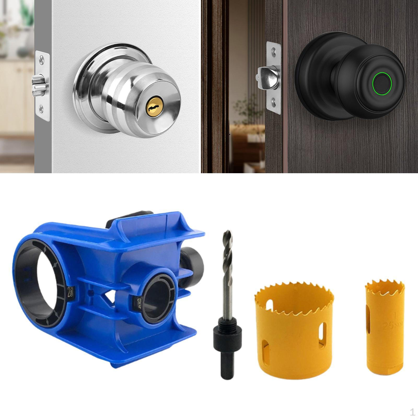 

Door Lock Installation Equipment with And Adjustable Bushings for Easy Setup