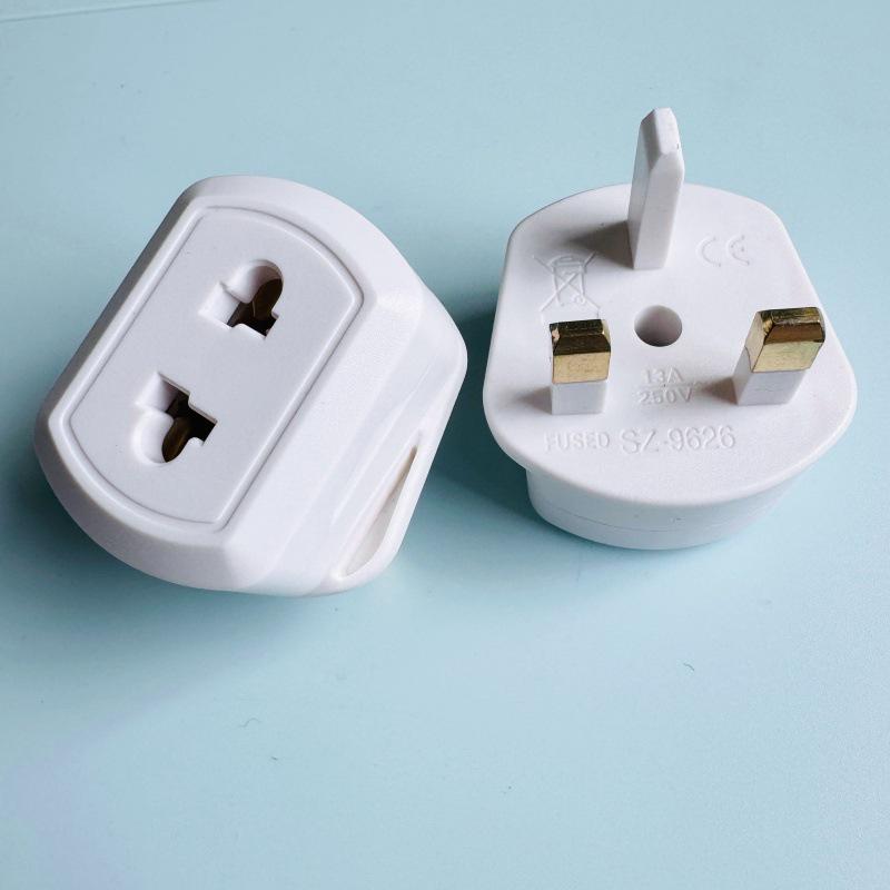 Universal Power Converter Plug for UK, EU, US, Malaysia, Hong Kong - BS Standard Socket Adapter