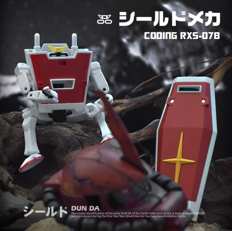 AC" Toys & Games RXS-078 Shield Mecha DUNDA Robot Movable Action Figure Completed