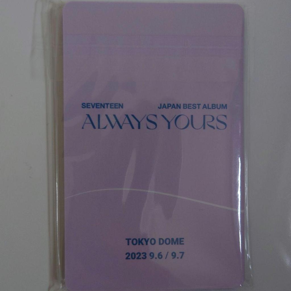 [USED] Seventeen ALWAYS YOURS Tokyo Bonus Complete Set