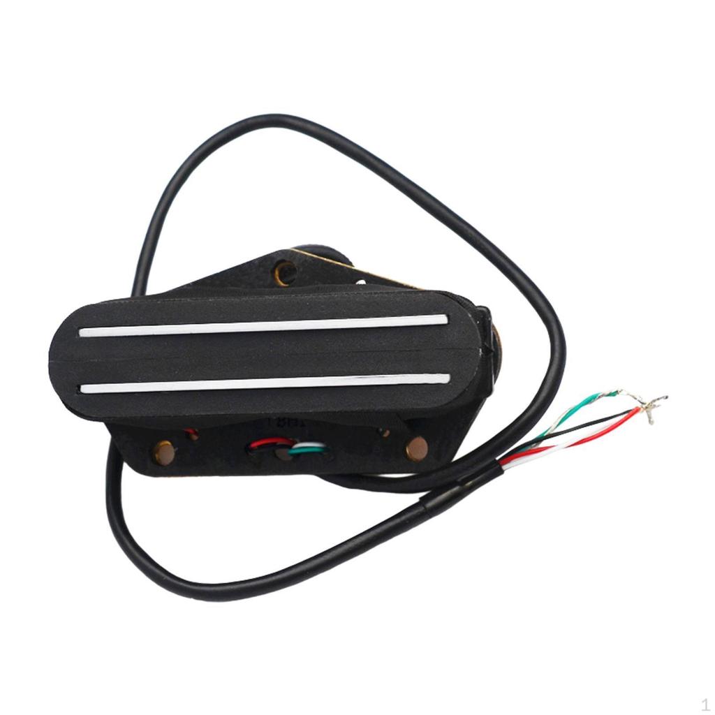 Bridge Double Coil Pickup for Electric Guitar with Rail System