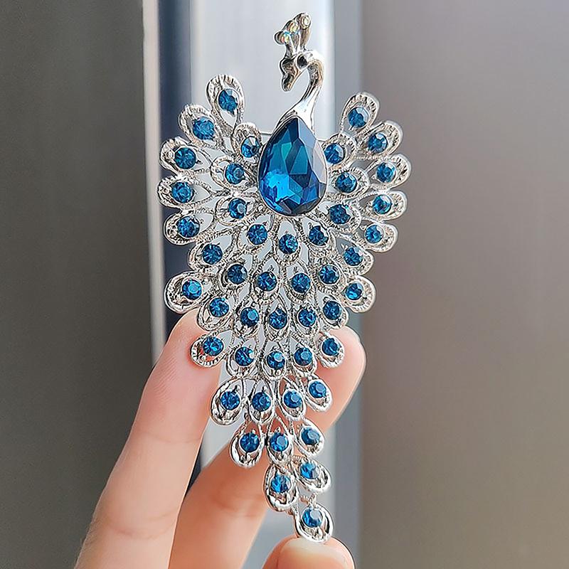 Peacock Bird Brooches Women Clothing Weddings Jewelry Party Accessries Gifts
