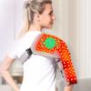 Durable And Safe Red Light Bead Heated Shoulder Protector Relieves Frozen Shoulder Arm Soreness Full Wrap Shoulder Massage Pad Home Use