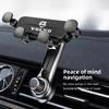 Gravity Phone Holder Car Air Vent Mobile Phone Mount Metal Stand Auto Interiors For Volvo Rdesign V60 V40 XC90 S60 C30 XC60 V50