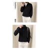 Spring 2024 Men's Sweater Patchwork Assorted Colors Skin-Friendly Fabric Fashion Versatile Top Casual Long-Sleeved Bottoming Shirt
