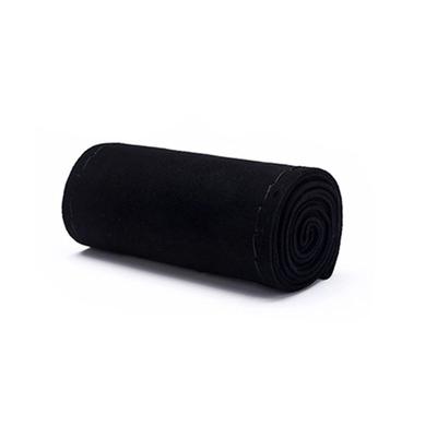 35cm/38cm Fur Steering Wheel Cover Braided Car Steering Wheel Case Non-slip Suede Matte Leather