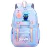 Anime K-Pop Demon Hunters Printed Large Capacity Waterproof Backpack Teenger Student Girl Boy Schoolbag Bookbag Women Large Capacity Travel Bag Gift