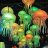 Color-Changing LED Jellyfish Pendant Light for Restaurant or Outdoor Tree Decor