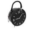 Schultertasche für Damen PU-Leder Wasserdicht Moderne Uhr Handtasche Kleine Handy-Geldbörse mit 2-Wege-Riemen für den täglichen Gebrauch