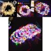 Led Light Flower Hair Accessory For Brides And Party Decorations Suitable For All Ages