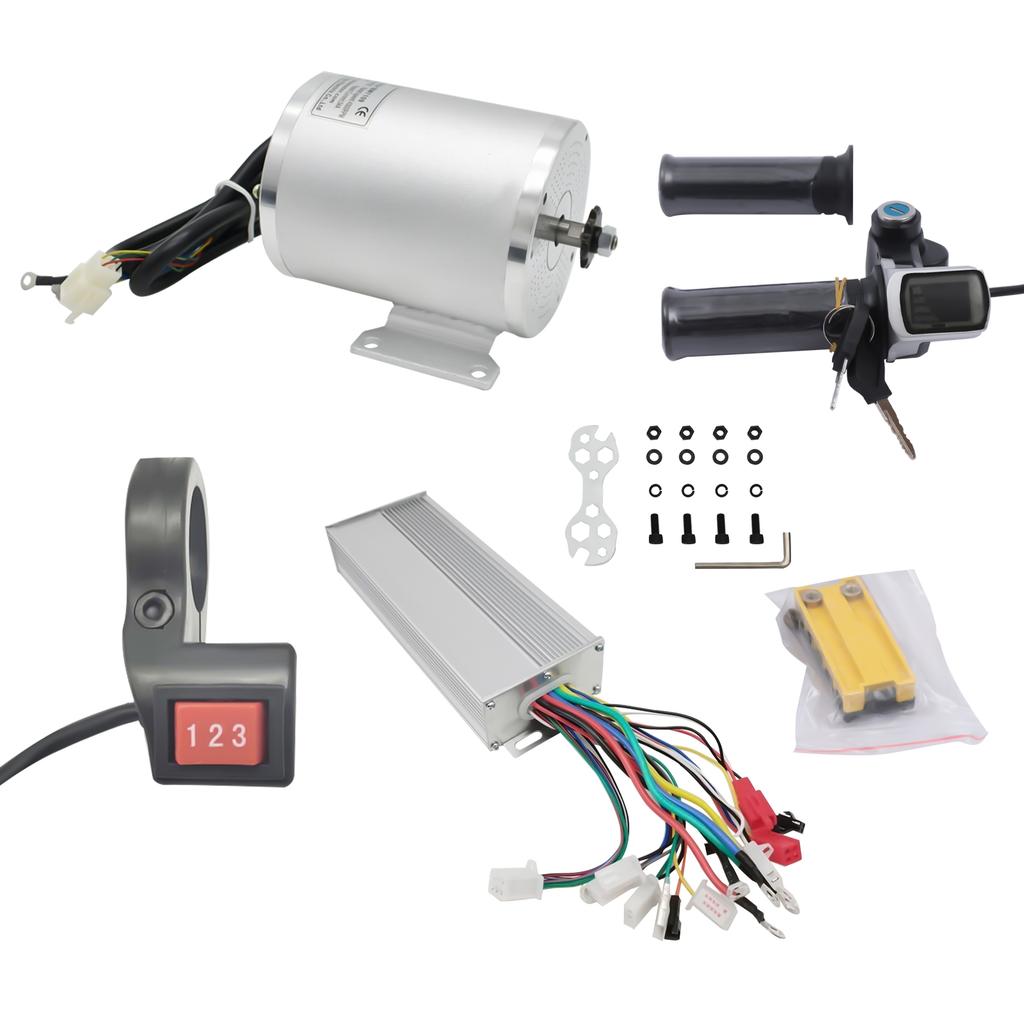 2000W 48V Electric Brushless Motor Conversion Controller Kit For Go-kart Scooter