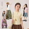 LUSON Girls' 2026 Summer Breathable Short Sleeve T-shirt