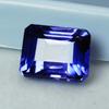 Purple Tanzanite 7 Carat Natural Emerald Cut Loose Gemstone