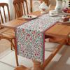 Color Woven Jacquard Polyester Cotton Flower Flower Table Flag Bed End Flag Decorative Cover Towel Dining Table Cloth