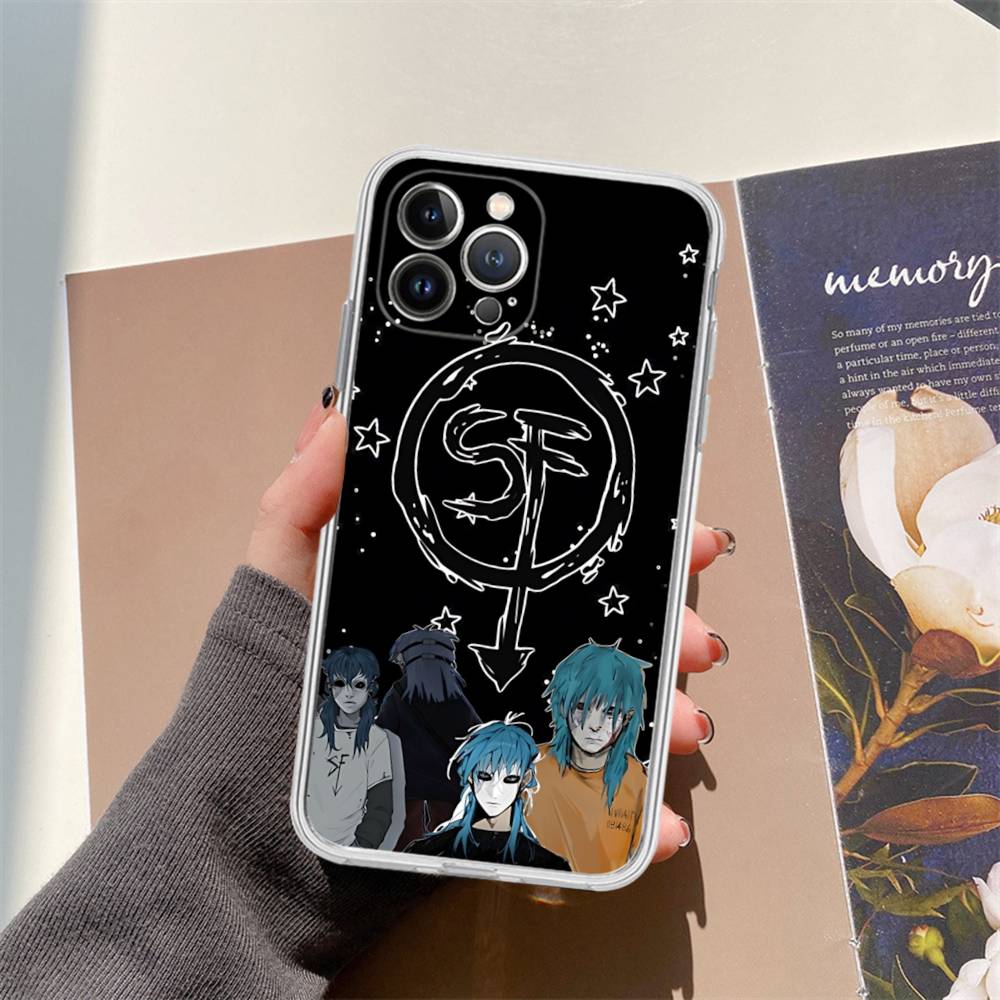 Horror S-Sally F-Face Suspense Game Phone Case For IPhone 17 16 15 14 13 12 11 Pro Max Plus Soft Cover Personalized DIY