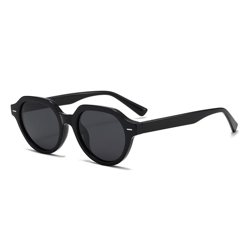 Eyewear 40261 Fashion 2025 Retro Round Simple UV400 Outdoor Vacation Polarized Sunglasses