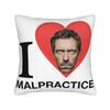 House MD Dr Gregory House Pillow Covers Product Soft Cushion Cover Decorations  Throw Pillow Case Cover Home Multiple Sizes