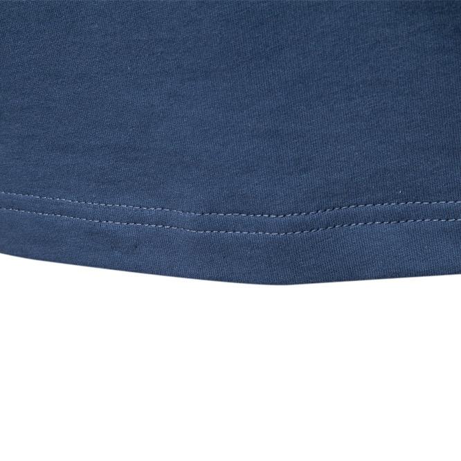 AIOPESON Premium 100% Cotton Men's Henley Collar Button T Shirt Solid Color Long Sleeve Basic New Autumn