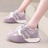 Leather Platform German Training Shoes Women's Spring and Summer 2025 New Breathable Retro Fashion Versatile Sports and Leisure White Shoes