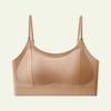 Sexy Seamless Fixed Cup Push Up Cross Back Strappy Bra For Women
