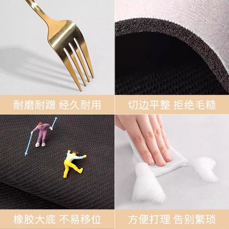 Wabi **** Wind Bathroom Floor Mat Household Diatom Mud Floor Mat Toilet Door Foot Mat Toilet Dirt-Resistant Non-Slip Mat
