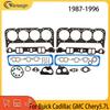 Engine Parts Full Head Gasket Set Fit 5.7 L V8 GAS OHV For 87-96 Buick Cadillac GMC Yukon Chevrolet Camaro Pontiac 5.7L HS 7733