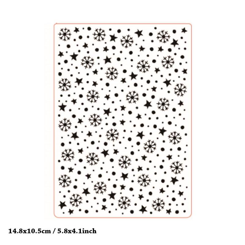 Embossing Folders for Card Making DIY Plastic Embossing Stencil Paper Card Decorating Mold for Scrapbook Photo Album DIY Craft