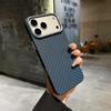 Premium Woven Aramid Fiber Magnetic Case for iPhone 18 Pro Max 17 Air 16 15 - Ultrathin Matte Cover with Metal Camera Frame Luxury
