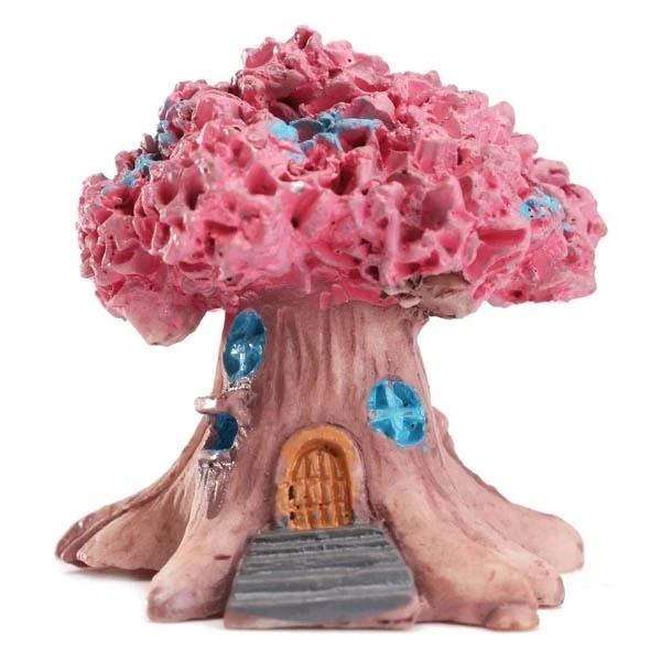 

Микроландшафтный дом, миниатюрный случайный стиль, ремесло, микроландшафтное украшение розовый