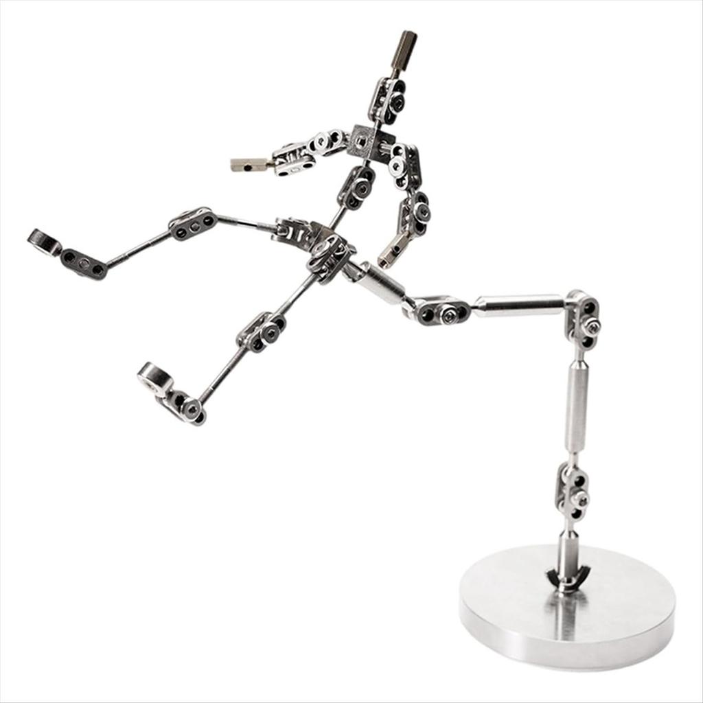 2026+ Studio Stop Motion Rig Arm-DIY Armature Rigging Kit,Character Movement Rig Arm 6 Different of Connectors,Payload100-180g